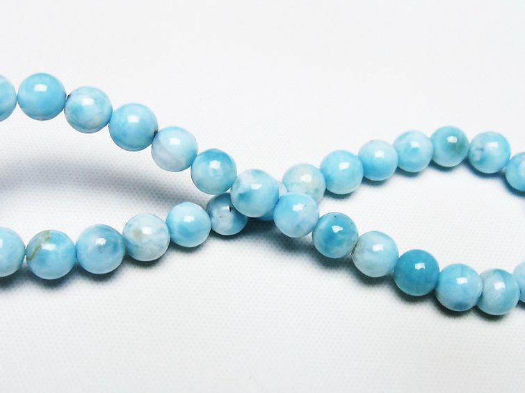 ラリマーブレスレット 6mm [T7-22068] 2枚目