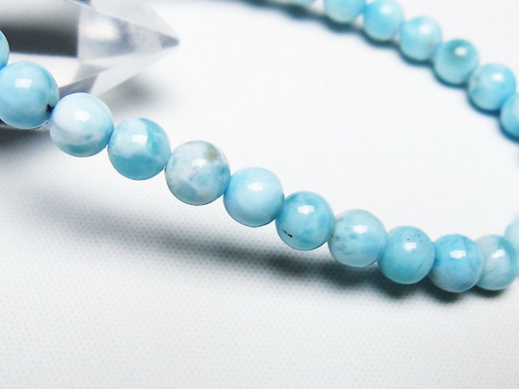 ラリマーブレスレット 6mm [T7-22068] 3枚目
