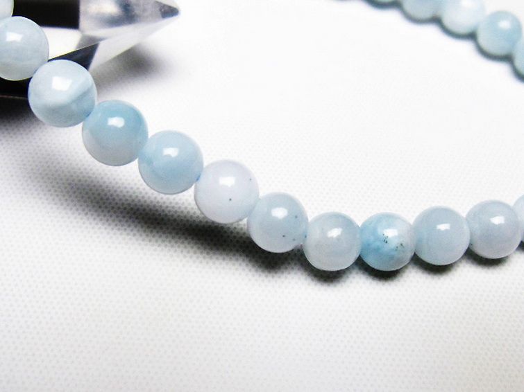 ラリマーブレスレット 5mm [T7-22157] 3枚目