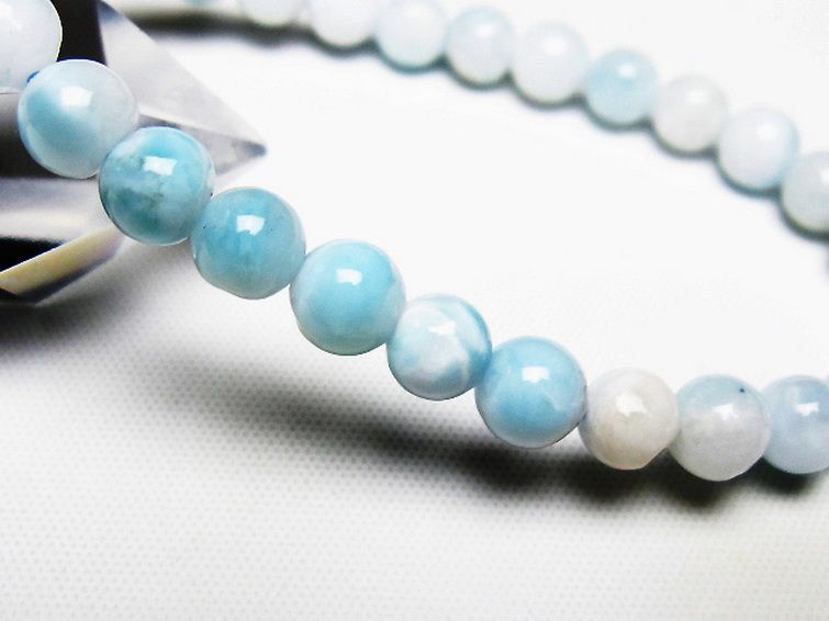 ラリマーブレスレット 6mm [T7-22176] 3枚目