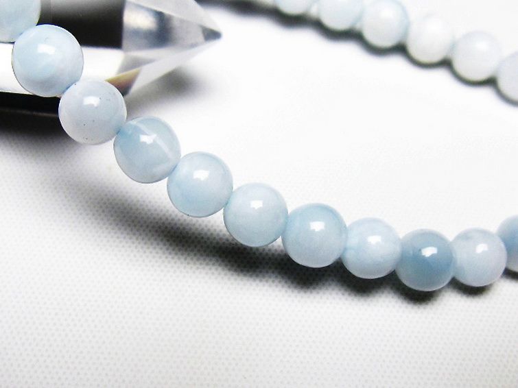 ラリマーブレスレット 6mm [T7-22186] 3枚目