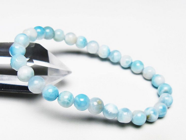 ラリマーブレスレット 7mm [T7-22230] 1枚目