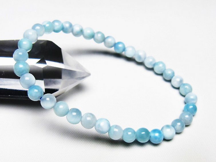 ラリマーブレスレット 5mm [T7-22246] 1枚目