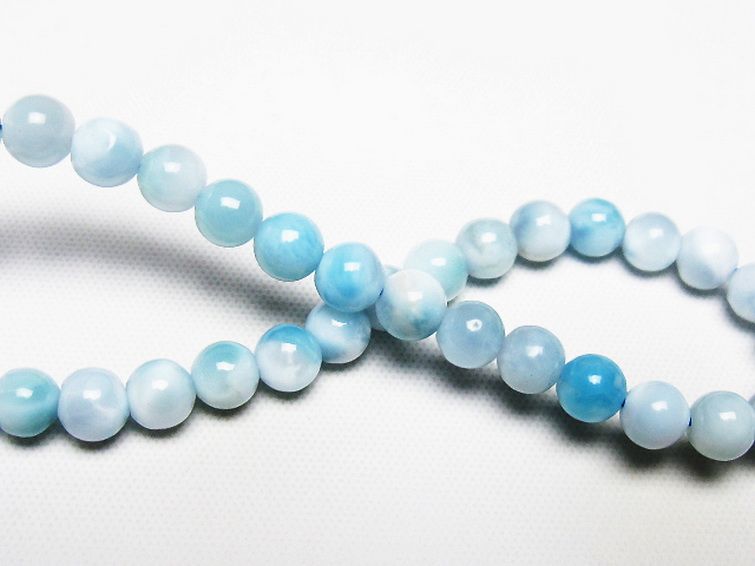 ラリマーブレスレット 5mm [T7-22246] 2枚目