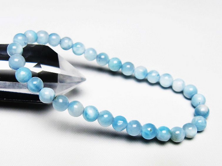 ラリマーブレスレット 6mm [T7-22249] 1枚目