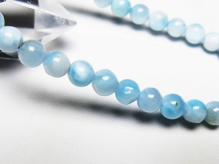 ラリマーブレスレット 6mm [T7-22249] 3枚目