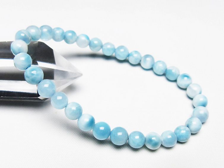 ラリマーブレスレット 6mm [T7-22277] 1枚目