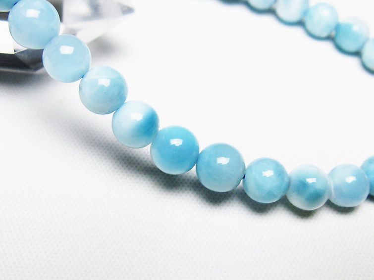 ラリマーブレスレット 6mm [T7-22277] 3枚目