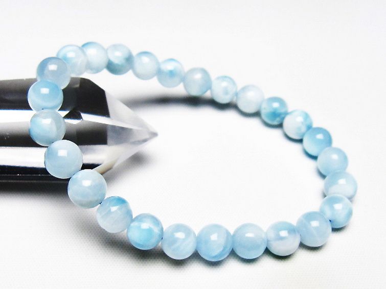 ラリマーブレスレット 7mm [T7-22280] 1枚目