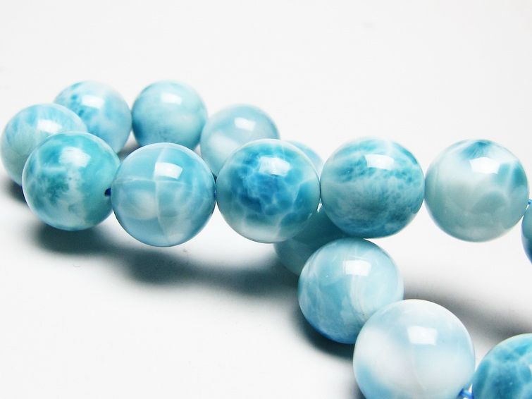 ラリマーブレスレット 14mm [T7-22323] 2枚目