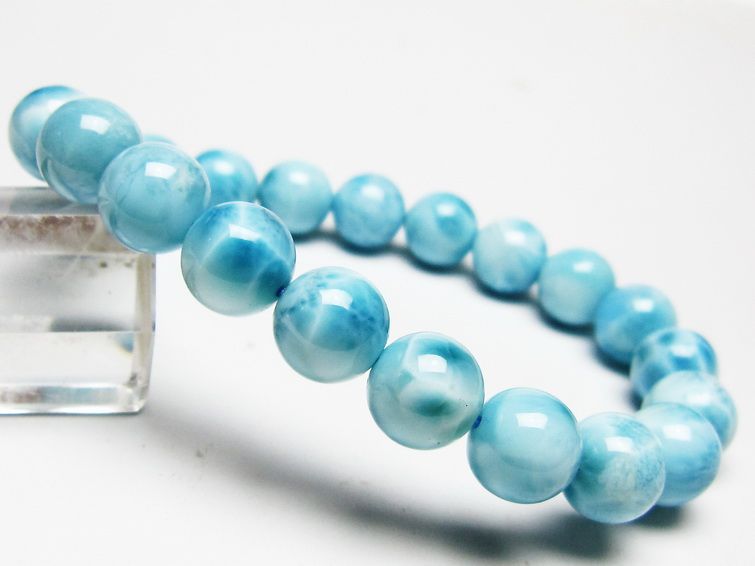 ラリマーブレスレット 10mm [T7-22354] 1枚目