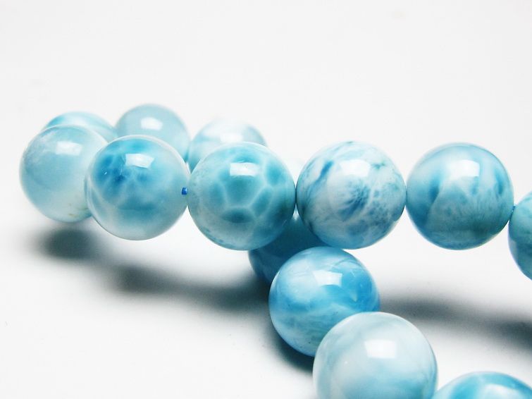 ラリマーブレスレット 14mm [T7-22358] 2枚目