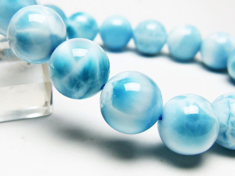 ラリマーブレスレット 13mm [T7-22374] 3枚目