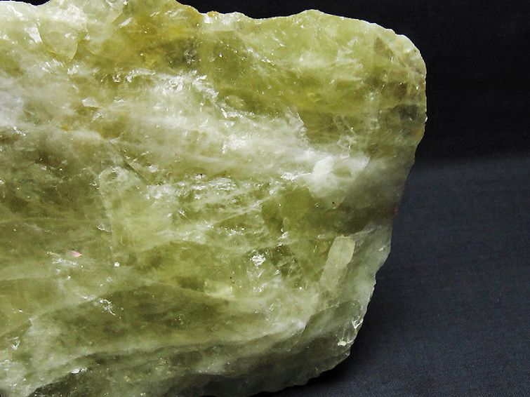 パワーストーン 天然石 シトリン水晶原石[T701-1123]