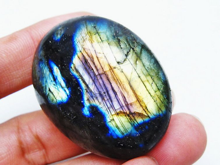 ラブラドライト原石 [t703-5104] 1枚目