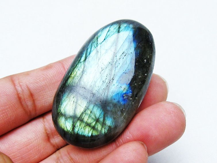 ラブラドライト原石 [t703-5117] 1枚目