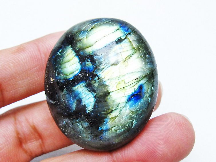 ラブラドライト原石 [t703-5123] 1枚目