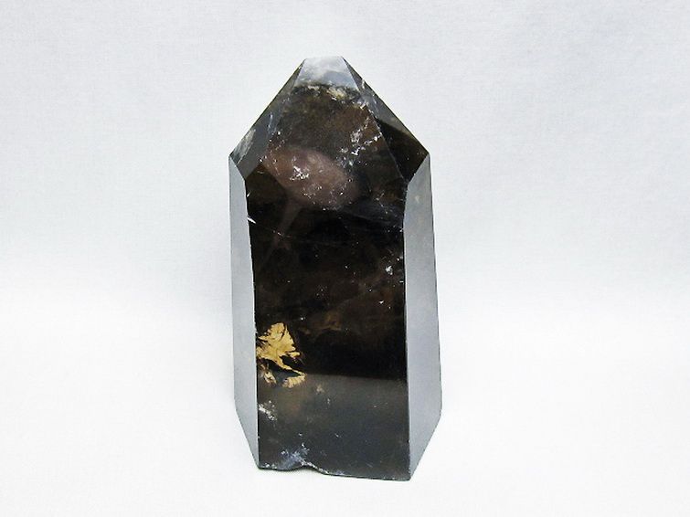 虹入りライトニング水晶ガーデン水晶六角柱 [t705-7663] 1枚目