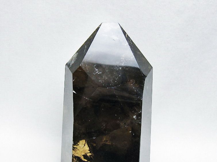 虹入りライトニング水晶ガーデン水晶六角柱 [t705-7663] 2枚目
