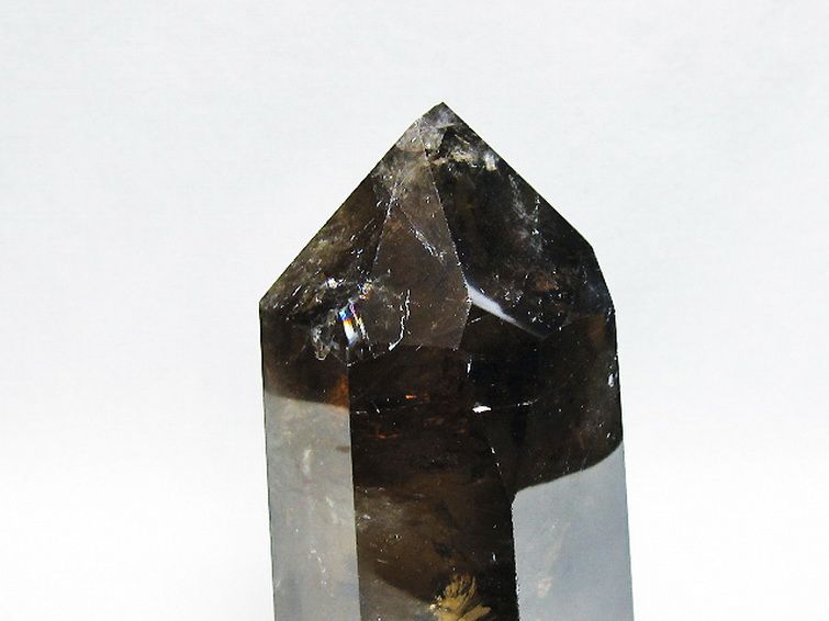 虹入りライトニング水晶ガーデン水晶六角柱 [t705-7663] 3枚目