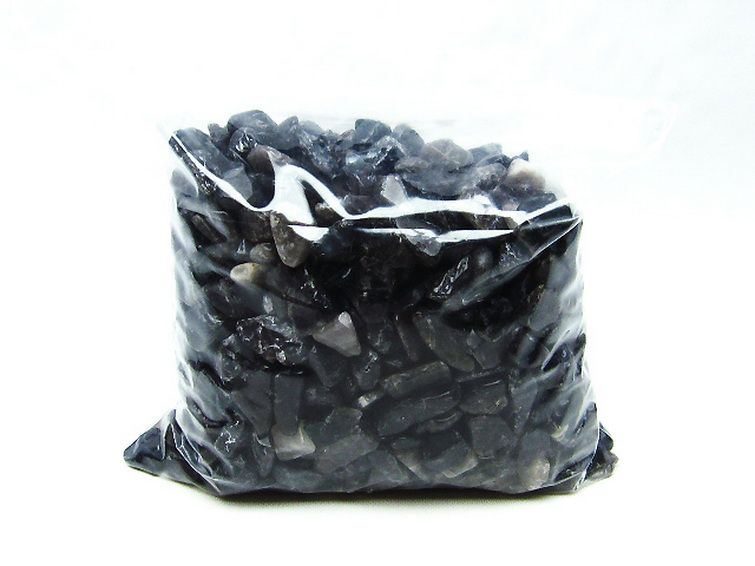 モリオン 純天然 黒水晶 さざれサイズ：中[T717-2] 3枚目