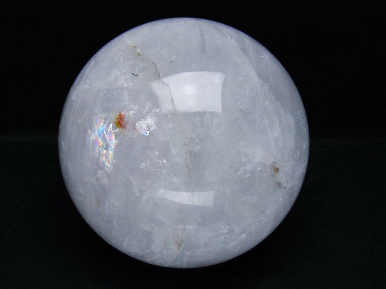 3.7Kgヒマラヤ水晶丸玉 145mm [T718-3276] 1枚目
