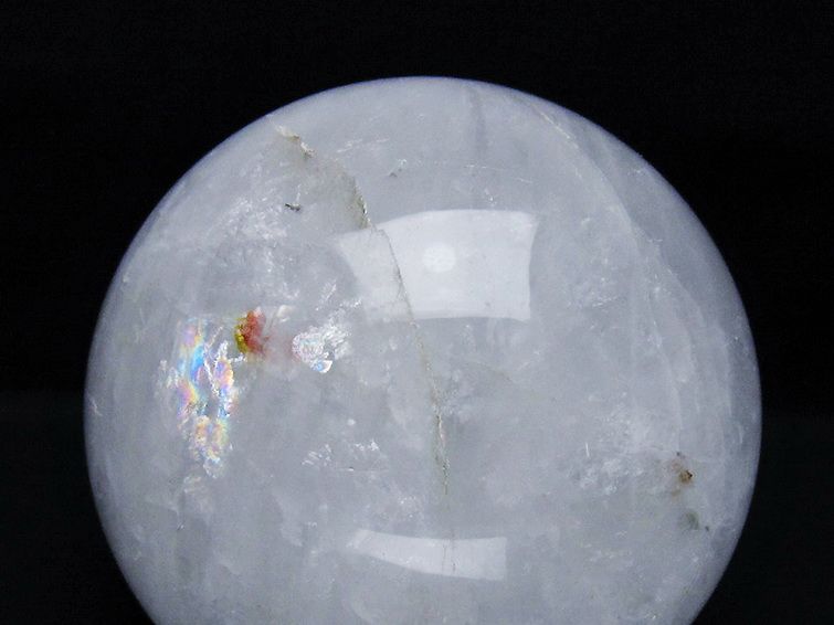 3.7Kgヒマラヤ水晶丸玉 145mm [T718-3276] 2枚目