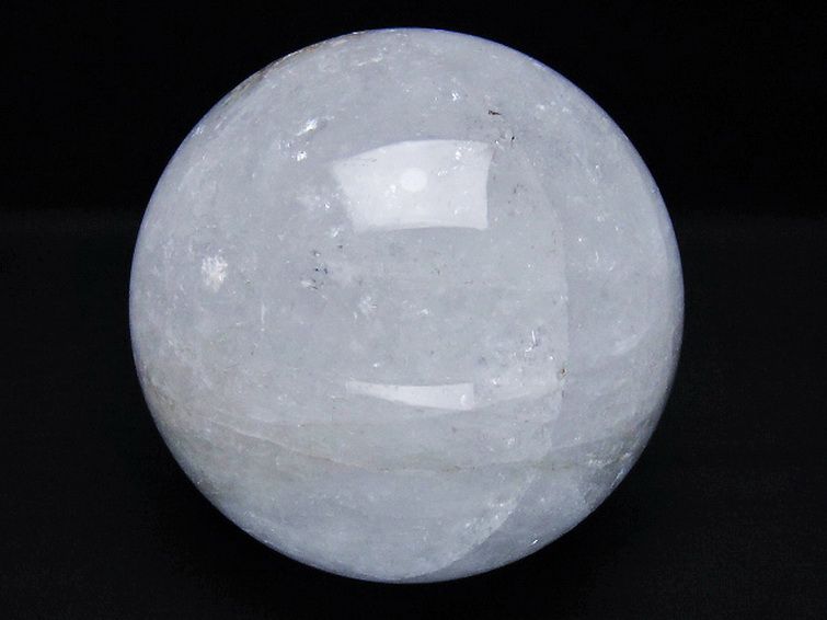 2.1Kgヒマラヤ水晶丸玉 120mm [T718-3288] 1枚目