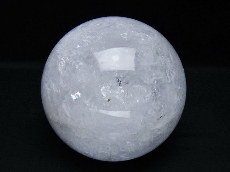 2Kgヒマラヤ水晶丸玉 120mm [T718-3289] 1枚目