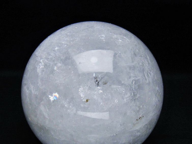 2Kgヒマラヤ水晶丸玉 120mm [T718-3289] 2枚目