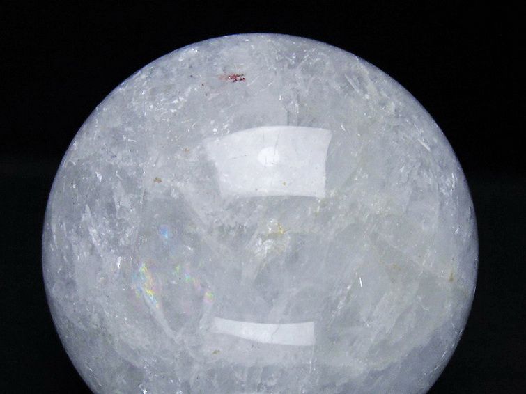 2Kgヒマラヤ水晶丸玉 117mm [T718-3303] 2枚目