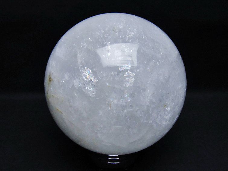 2.6Kgヒマラヤ水晶丸玉 130mm [T718-3309] 3枚目