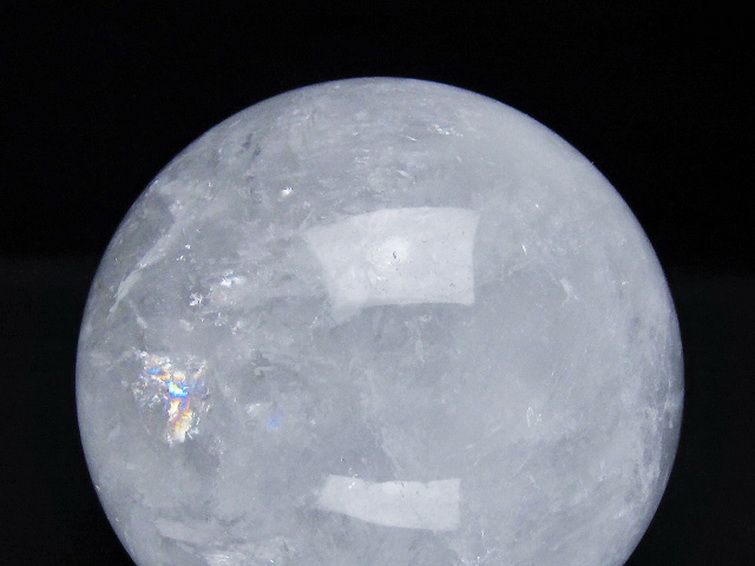 1.7Kgヒマラヤ水晶丸玉 110mm [T718-3322] 2枚目