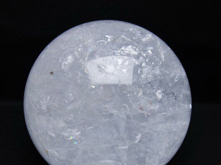 6.6Kgヒマラヤ水晶丸玉 173mm [T718-3327] 2枚目