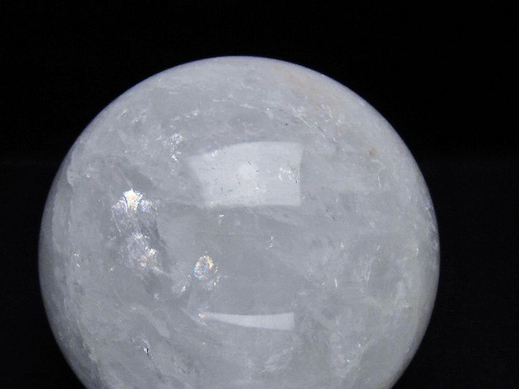 1.6Kgヒマラヤ水晶丸玉 105mm [T718-3401] 2枚目