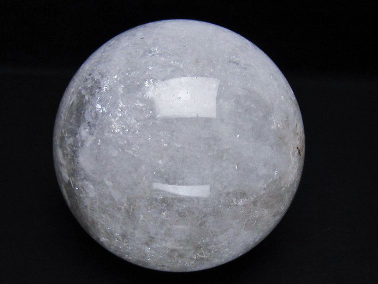 1.5Kgヒマラヤ水晶丸玉 105mm [T718-3411] 1枚目