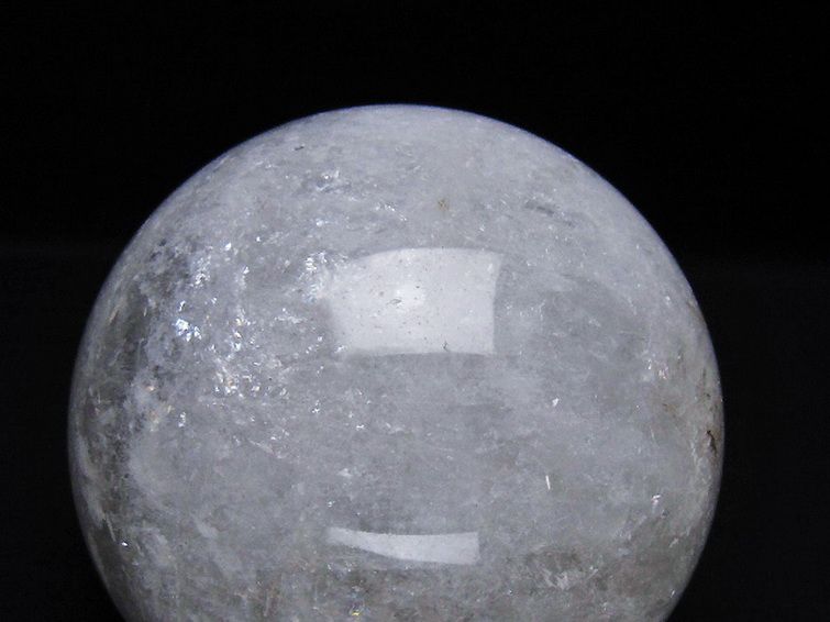 1.5Kgヒマラヤ水晶丸玉 105mm [T718-3411] 2枚目