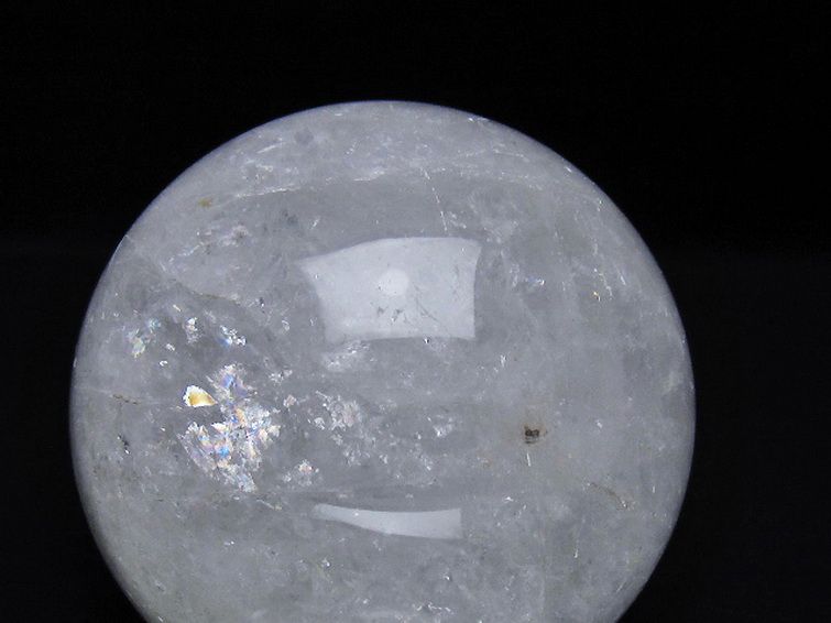 1.6Kgヒマラヤ水晶丸玉 110mm [T718-3412] 2枚目