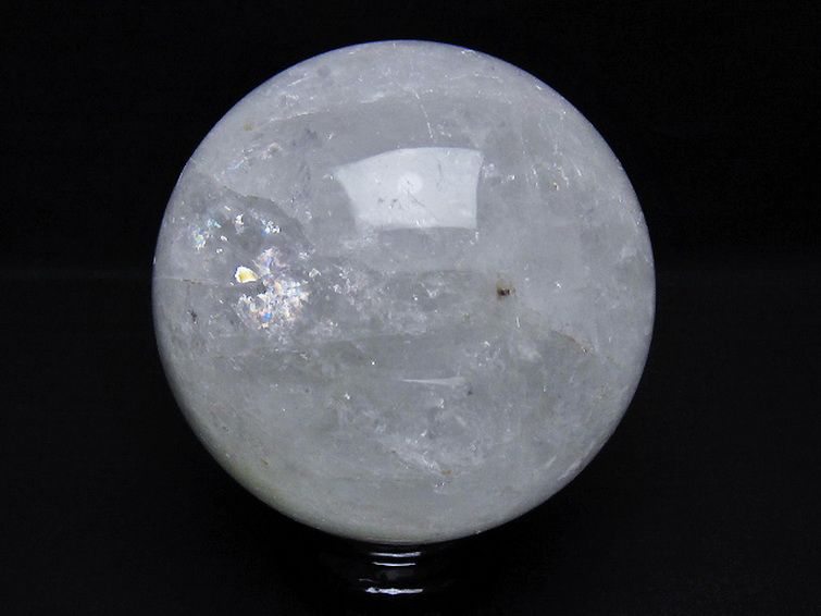 1.6Kgヒマラヤ水晶丸玉 110mm [T718-3412] 3枚目