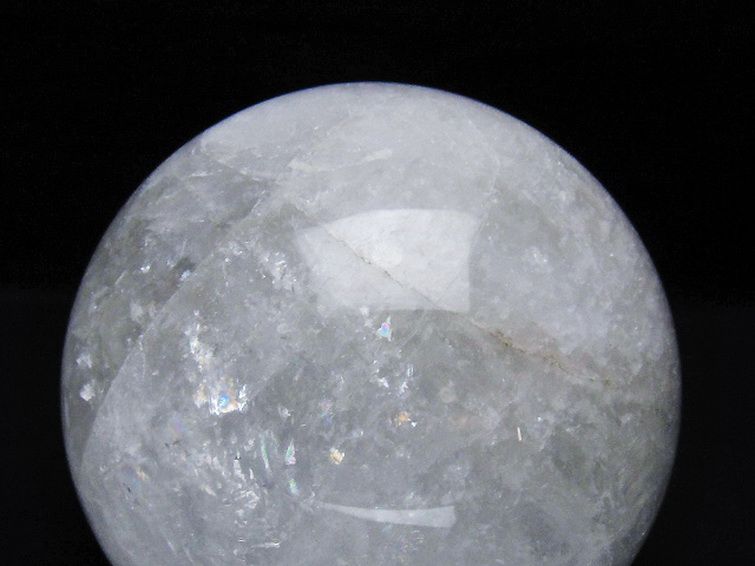 2.8Kgヒマラヤ水晶丸玉 130mm [T718-3430] 2枚目