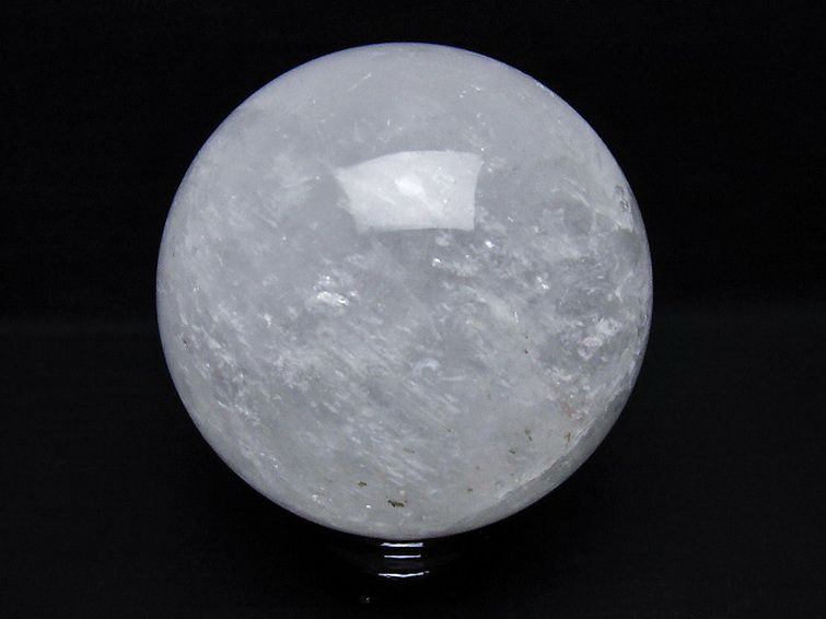 2.2Kg虹入りヒマラヤ水晶丸玉 120mm [T718-3442] 3枚目