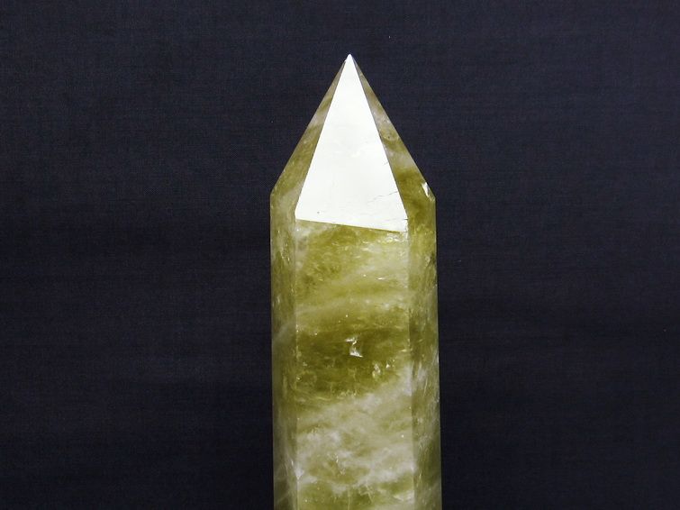 1.3Kg天然石 シトリン水晶六角柱[T719-3821] 3枚目