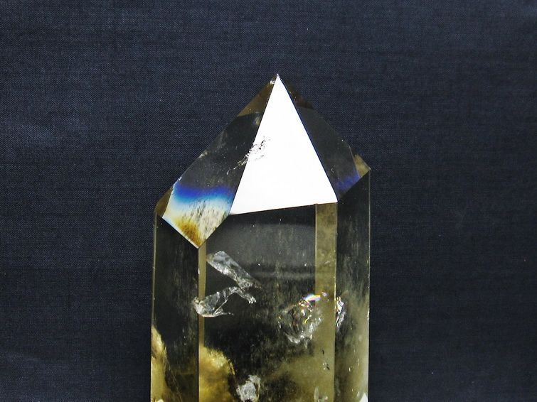 シトリン水晶六角柱[T719-4371] 3枚目