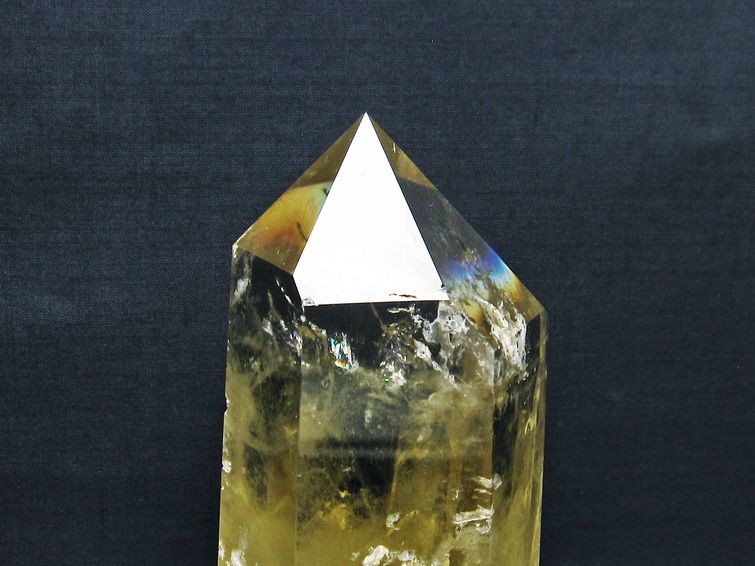1.3Kgシトリン水晶六角柱[T719-4399] 2枚目
