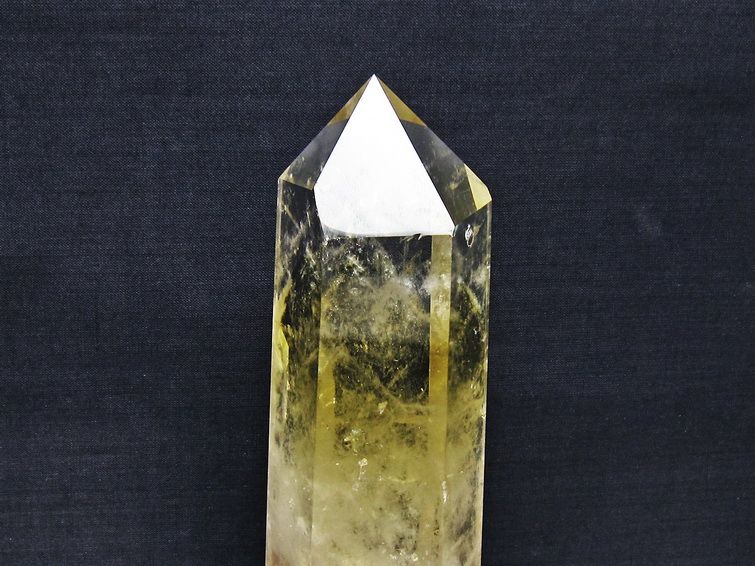 シトリン水晶六角柱[T719-4969] 2枚目