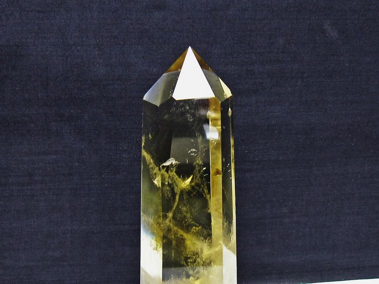 ☆別格高級品質！福徳龍神秘宝⑧！龍脈水晶！ゴールデン　シトリン 六角柱 ☆別格高級品質！福徳龍神秘宝⑧！龍脈水晶！ゴールデン