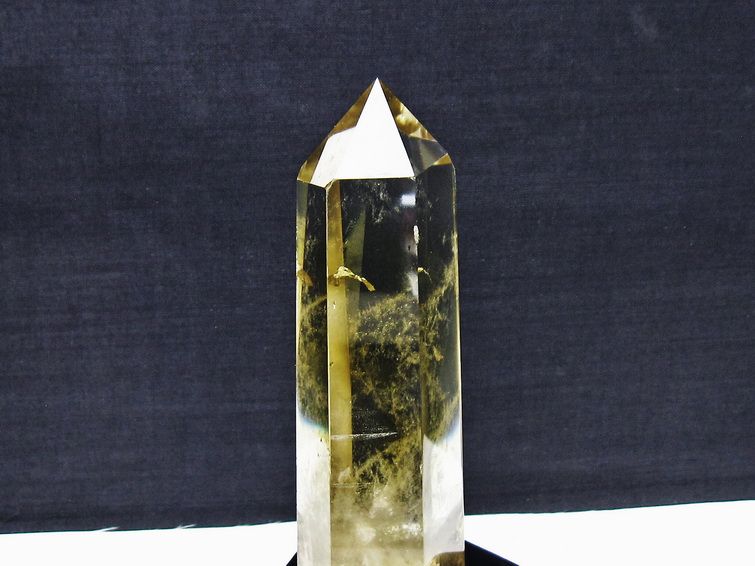 シトリン六角柱　パワーストーン　鑑賞石　自然石　原石　置物 シトリン六角柱 パワーストーン 鑑賞石 自然石 原石 置物 1.1Kg