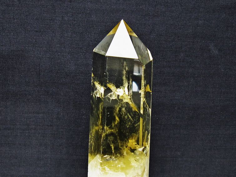 シトリン水晶六角柱[T719-5011] 3枚目