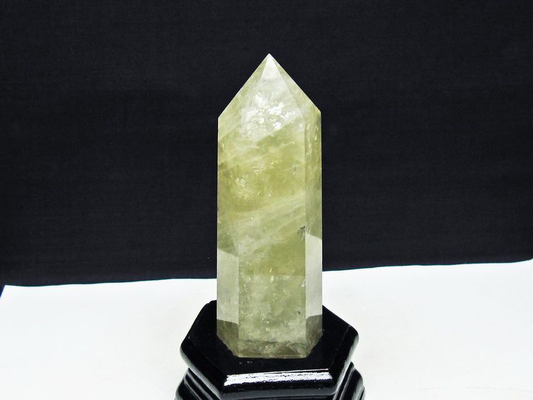 シトリン水晶六角柱[T719-5039] 1枚目