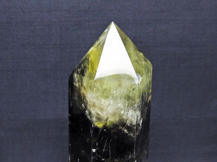 1.4Kgシトリン水晶六角柱[T719-5044] 3枚目